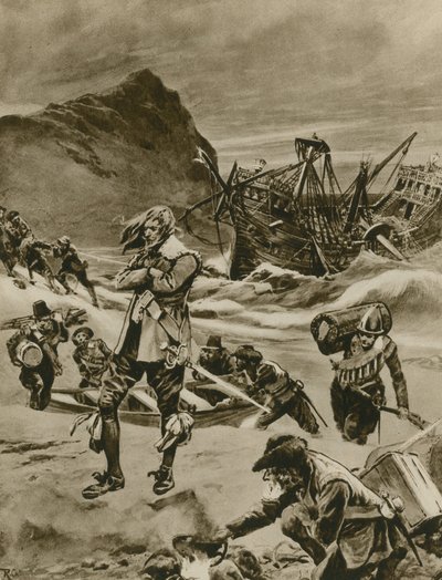 The Wreck that Gave Britain the Bermudas by Richard Caton Woodville junior